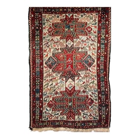 Late 20th Century Shirvan Soumak Rug