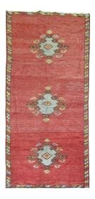 Red Turkish 20th Century Runner