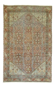Traditional Malayer Rug, 3'11'' X 6'5''