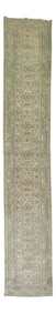 Long Gray 20th Century Turkish Runner, 2'6'' X 15'4''