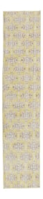 Canary Yellow Turkish Runner, 2'1'' X 9'2''