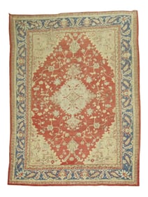 Tomato Antique Room Size Oushak, 8'9'' X 11'9''