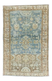Antique Malayer Rug, 2'6'' X 3'9''