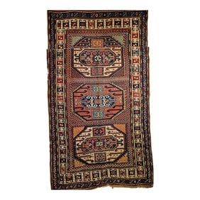 Late 19th Century Karachov Kazak Rug