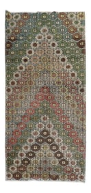 Turkish Deco Runner, 3'5'' X 7'3''