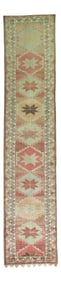1950s Tribal Turkish Runner