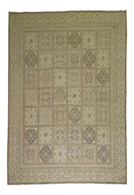 Vintage Inspired Khotan Design Peshawar 8'8''x11'10''