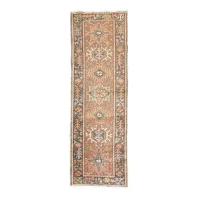 Antique Heriz Runner, 1'10'' X 5'5''