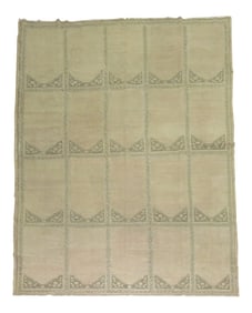 Antique Turkish Oushak Rug, 10' X 17'3''