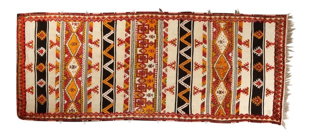 1960s Moroccan Vintage Authentic Rug