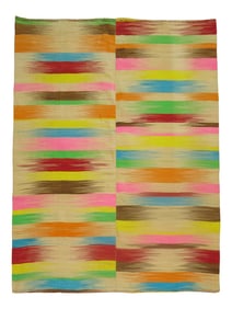Retro Vintage Kilim, 6'9'' X 8'9''