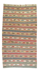 Antique Caucasian Kilim, 5'10'' X 10'1''