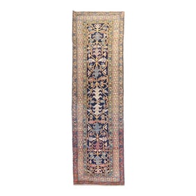 Antique Heriz Runner, 2'9'' X 9'5''