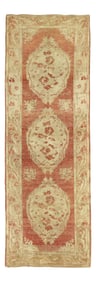 Antique Muted Turkish Floral Runner