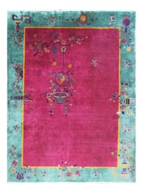Antique Art Deco Rug