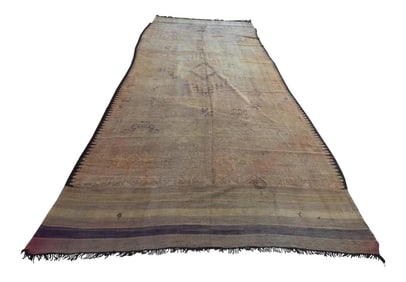 Moroccan Vintage Berber Tribal Rug, 1960