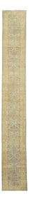 Long Narrow Antique Early 20th Century Malayer Runner, 2'5'' X 18'1''