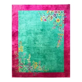 1920s Antique Art Deco Chinese Rugs