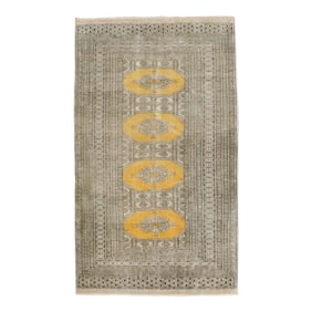 Vintage Bokhara Rug, 3'1'' X 5'11''