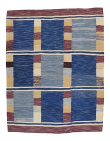 Scandinavian Kilim, 3' X 3'7''