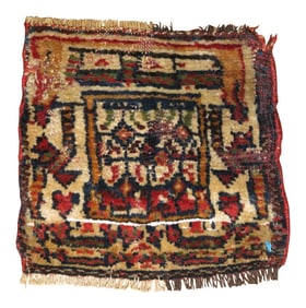 Kurdish Bagface Mat Rug
