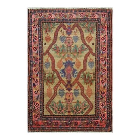 Early 20th Century Antique Persian Malayer Rug