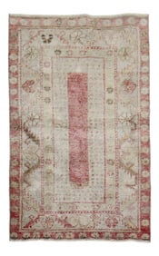 MidCentury Turkish Scatter Rug, 2'8'' X 4'4''