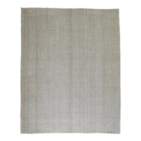 Gray Turkish Kilim, 10 X 14'1''