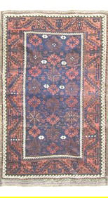 Antique Belouch Rug, C-1920