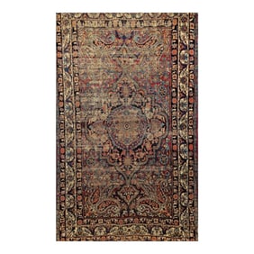 Late 19th Century Kashan Rug