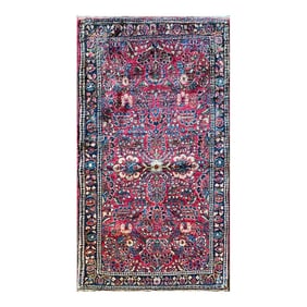 Antique Persian Sarouk Rug