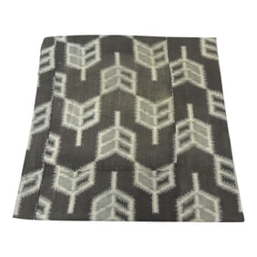 Vintage Japanese Grey and Black Boro Textile