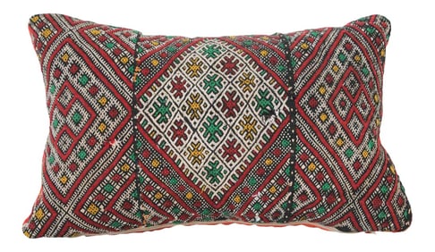 Moroccan African Tribal Throw Kilim Pillow