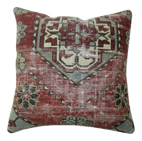 Shabby Chic Antique Rug Pillow