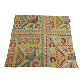 Vintage Indian Embroidered Fragments