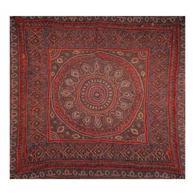 Late 19th Century Kerman Embroidered Suzani