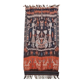 Mid 20th Century Indonesian Ikat