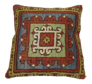 Turkish Rug Pillow, 1'8'' X 1'8''