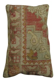 Mid 20th Century Lumbar Turkish Anatolian Rug Pillow