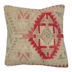 Vintage Turkish Anatolian Rug Pillow