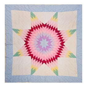 Early 20th Century Lone Star Quilt