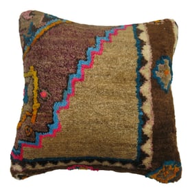 Boutique Vintage Turkish Rug Pillow