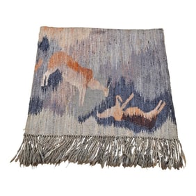 Late 20th Century African Mohair Tapestry