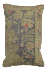 Pastel Large Size Turkish Rug Pillow, 16'' X 23'