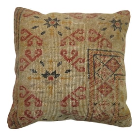Turkish Worn Rug Pillow