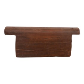 Large Farmhouse Nepalese Wooden Cowbell