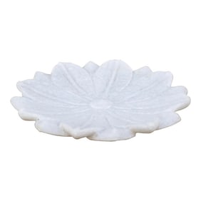 Carved Marble Decorative Jewelry Plate