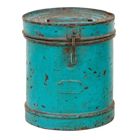 Jodhpur Blue Metal Drum Container