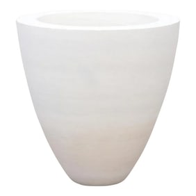 Chalk White Chunky Stone Planter