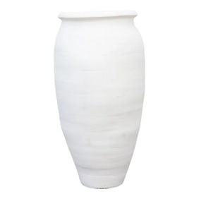 Large Turned Greek Clay Planter